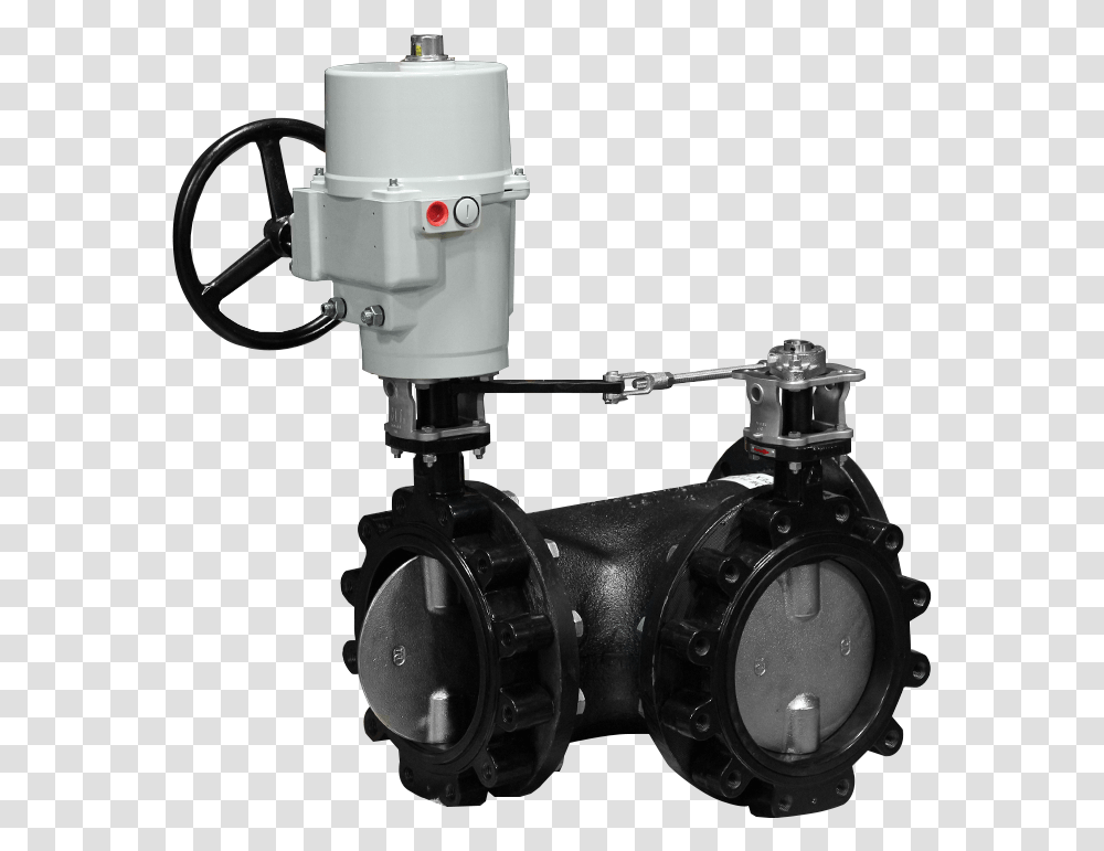 Case 2 Butterfly Valve Linkage Picture Linkage Butterfly Valve, Mixer, Appliance, Machine, Goggles Transparent Png