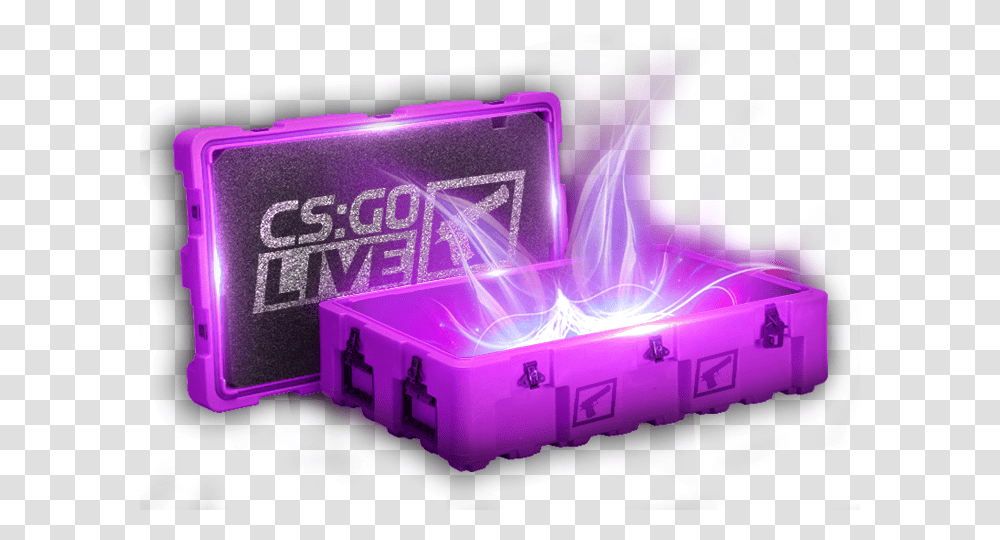 Case Cs Go, Light, Purple, Laser Transparent Png