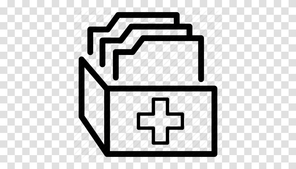 Case Files Folder Health History Medical Records Icon, Furniture, Cabinet, First Aid, Medicine Chest Transparent Png