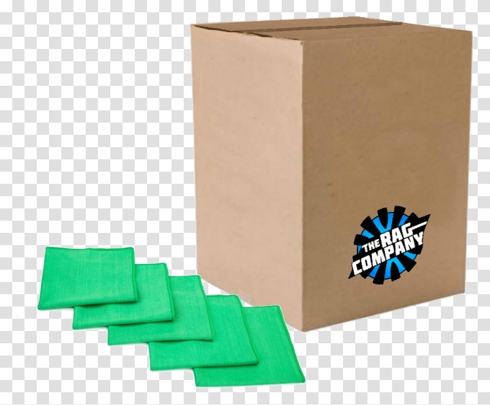 Case Green 16 X 16 Glass Amp Window Towels Glass Packaging And Labeling, Box, Cardboard, Carton, Package Delivery Transparent Png