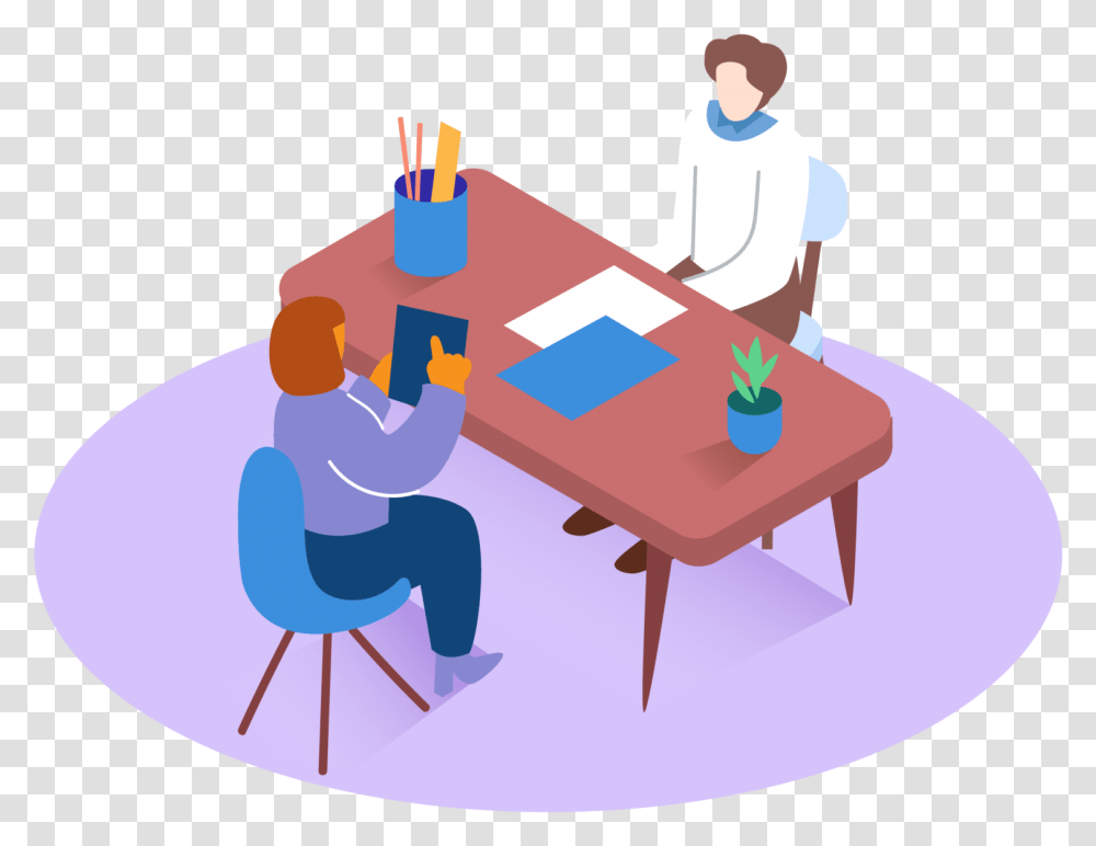 Case Interview Questions With Examples Mconsultingprep Job Interview, Tabletop, Furniture, Coffee Table, Sitting Transparent Png