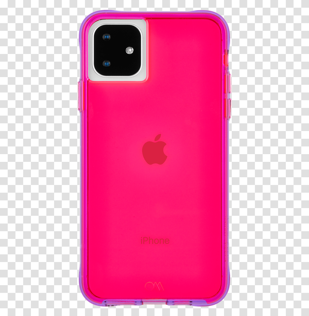 Case Mate Tough Neon Pinkpurple Case For Iphone 11 Apple Iphone, Mobile Phone, Electronics, Cell Phone, Ipod Transparent Png