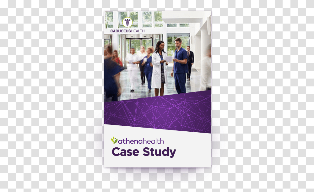 Case Study Athenahealth 5 Hospital Outpatient Department, Person, Poster, Advertisement, Paper Transparent Png