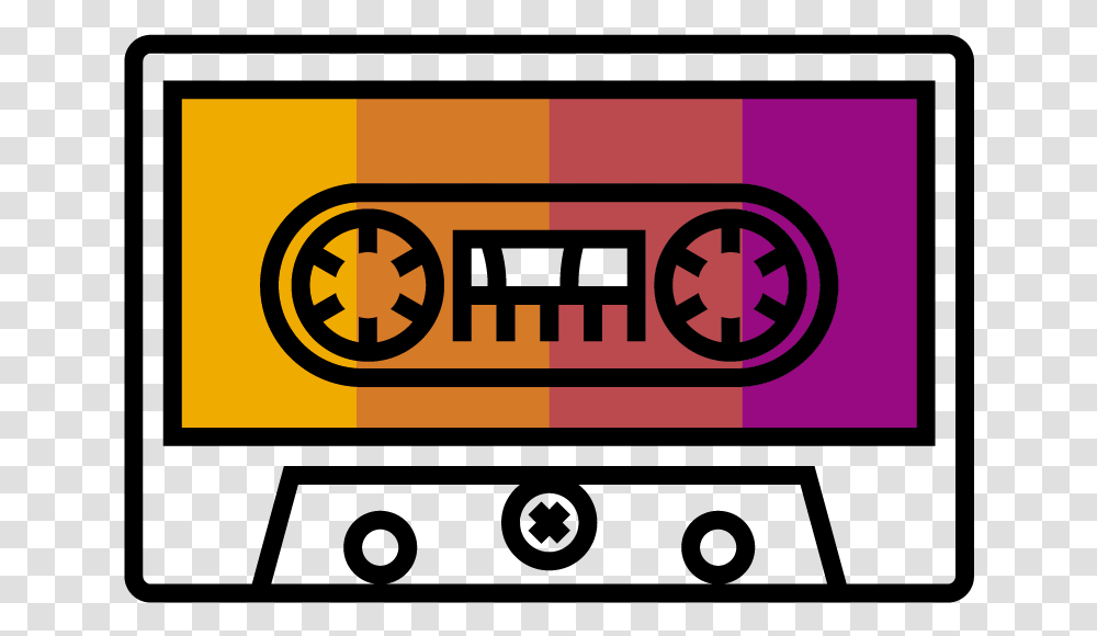 Casette, Cassette, Label Transparent Png