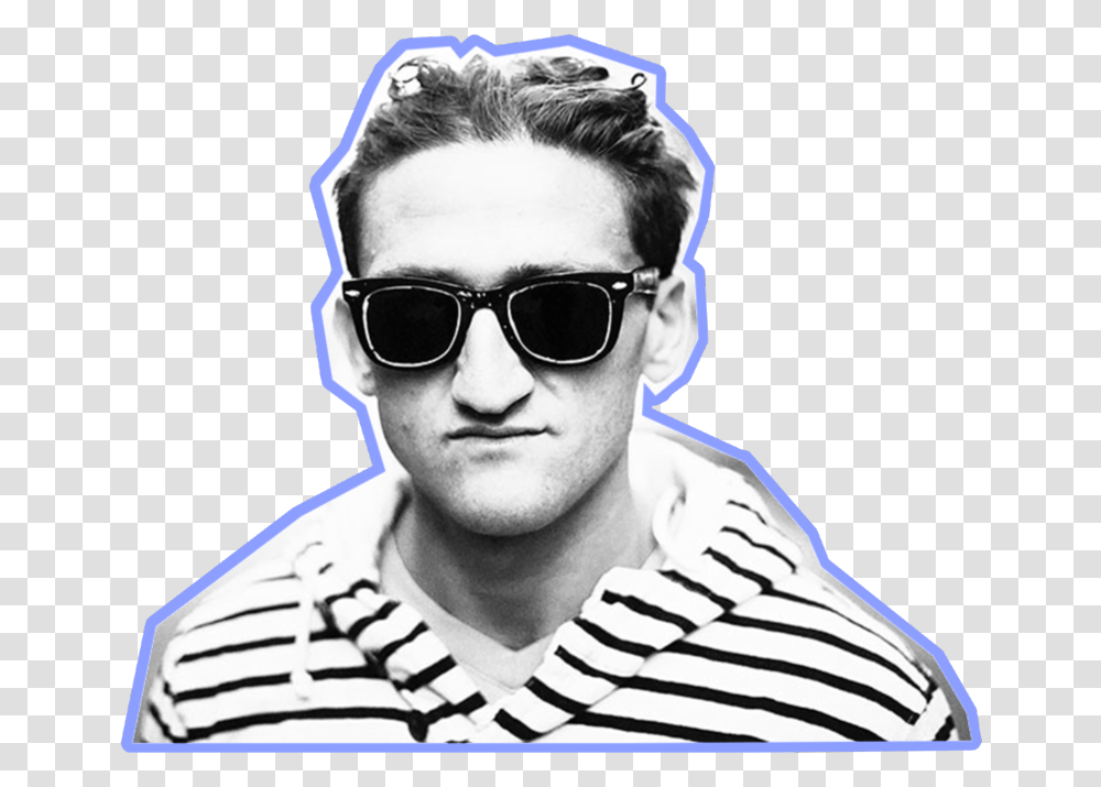Caseyneistat Ftestickers Cnn Youtuber With Big Nose, Sunglasses, Accessories, Accessory, Person Transparent Png