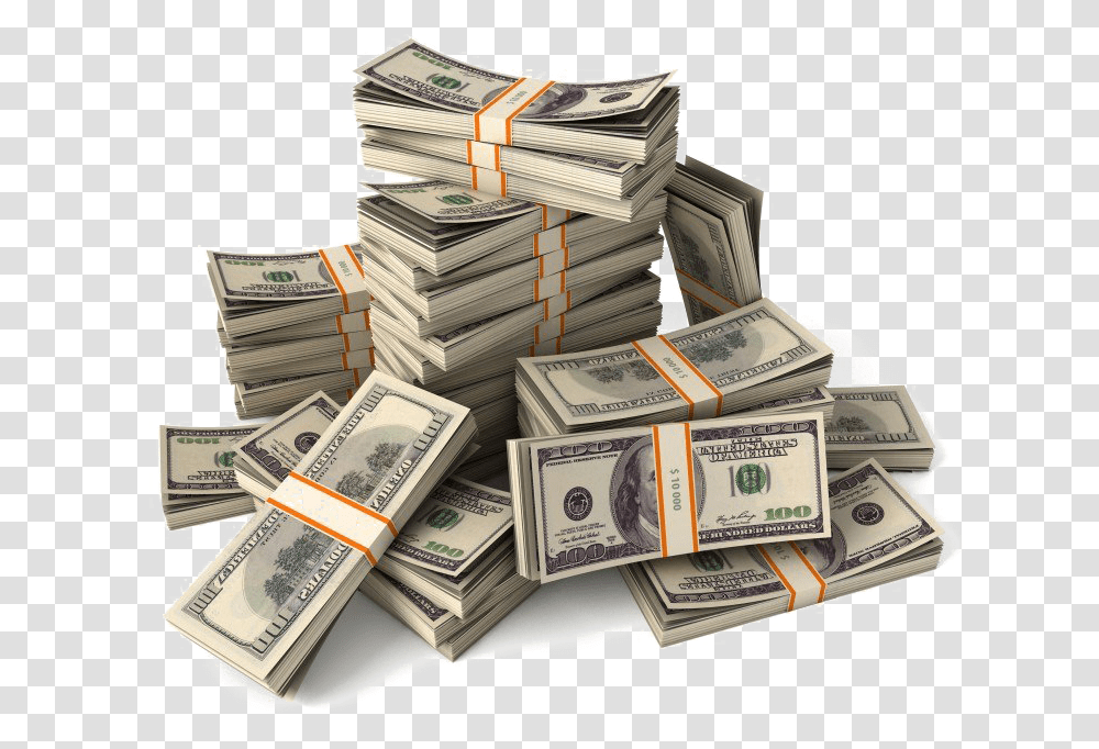 Cash 1 Million Dollars, Money, Box Transparent Png