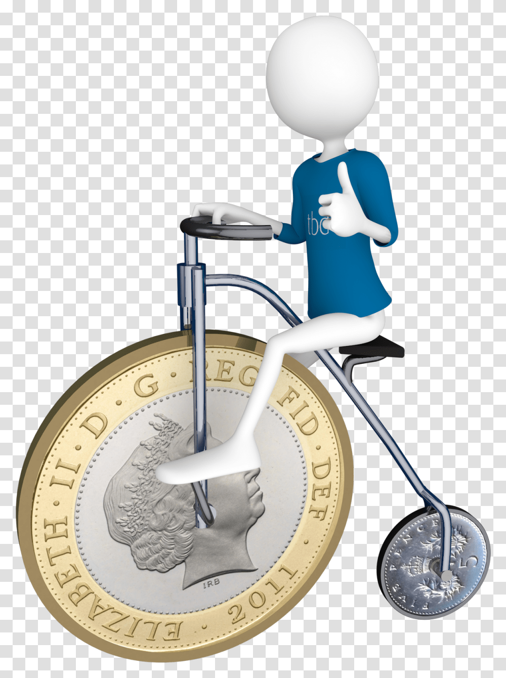 Cash Accounting Dealing With Part Payments And Barter 2011 2 Pound Coin, Vehicle, Transportation, Scale, Bicycle Transparent Png
