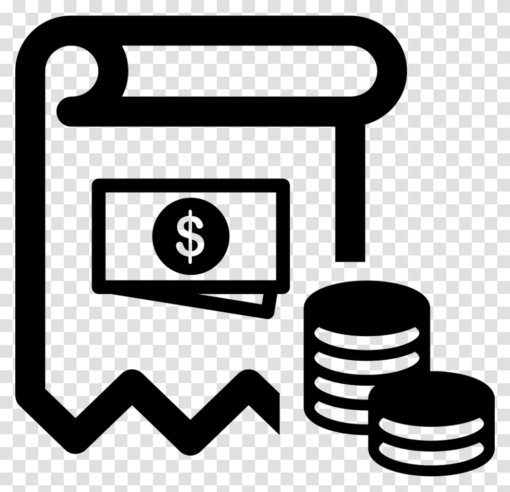 Cash Flow Statement Icon For Balance Sheet, Mailbox, Letterbox Transparent Png