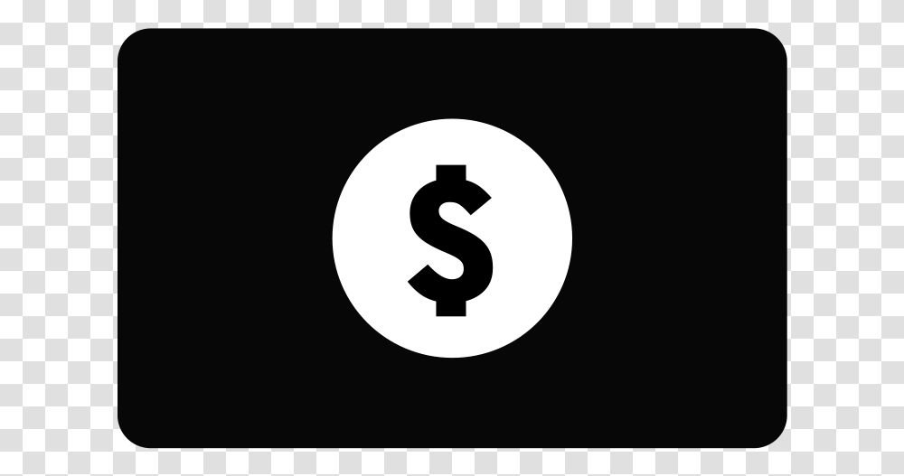 Cash Icon Black, Number, Moon Transparent Png