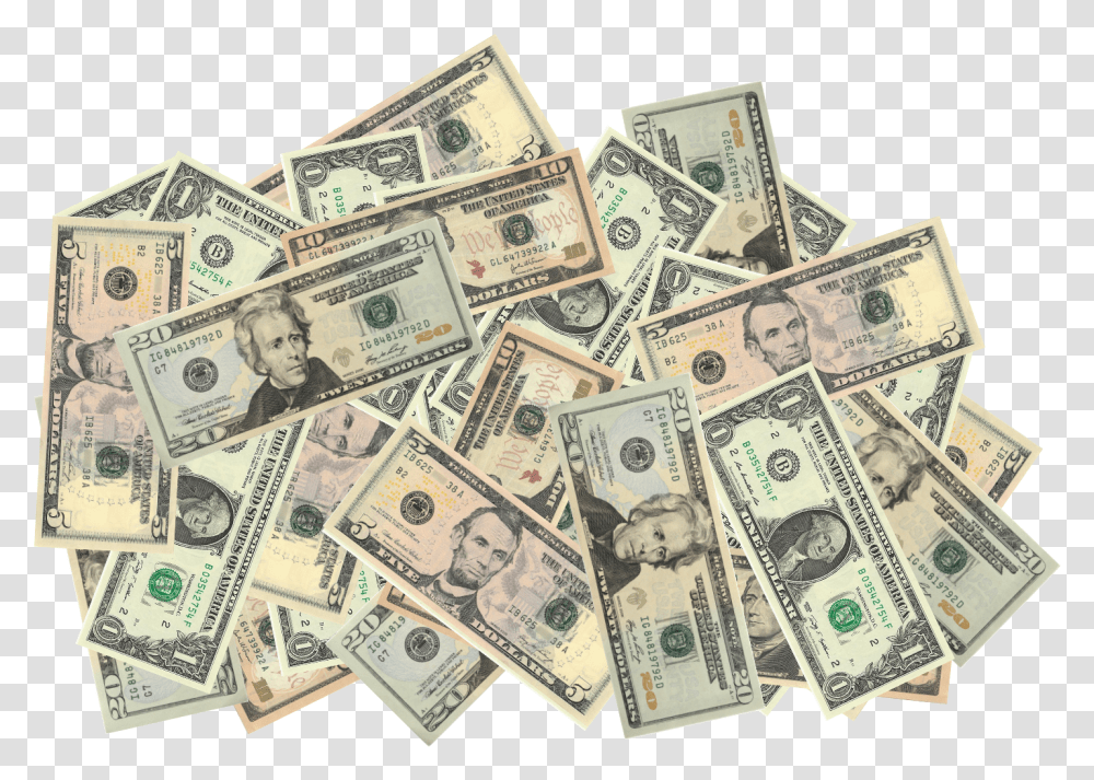 Cash, Money, Person, Human, Dollar Transparent Png
