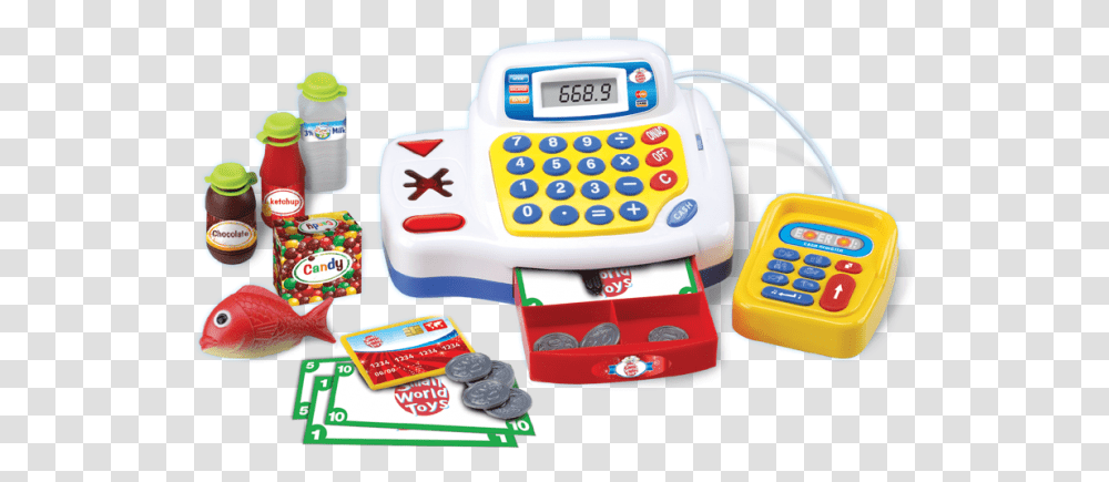 Cash Register Toy, Fish, Animal, Long Sleeve Transparent Png