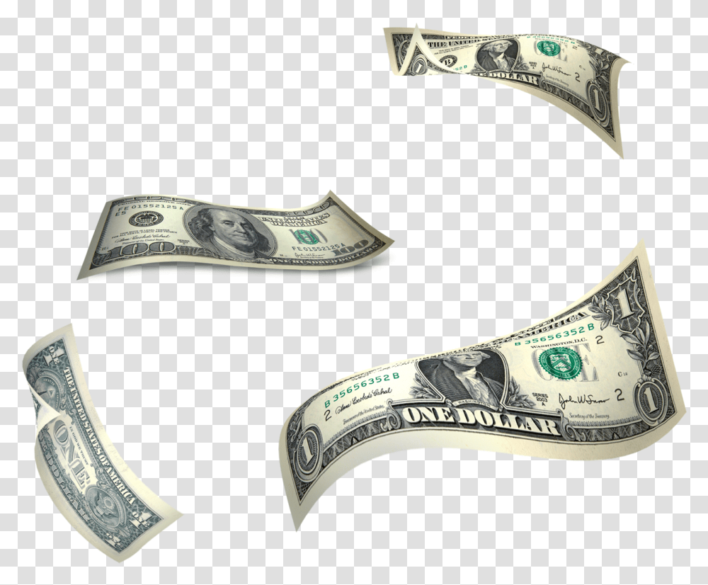 Cash United States Dollar Money Flying Hd, Axe, Tool Transparent Png