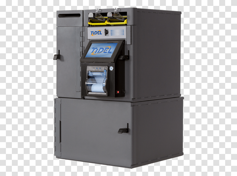 Cash Vault Gas Station, Machine, Refrigerator, Appliance, Atm Transparent Png