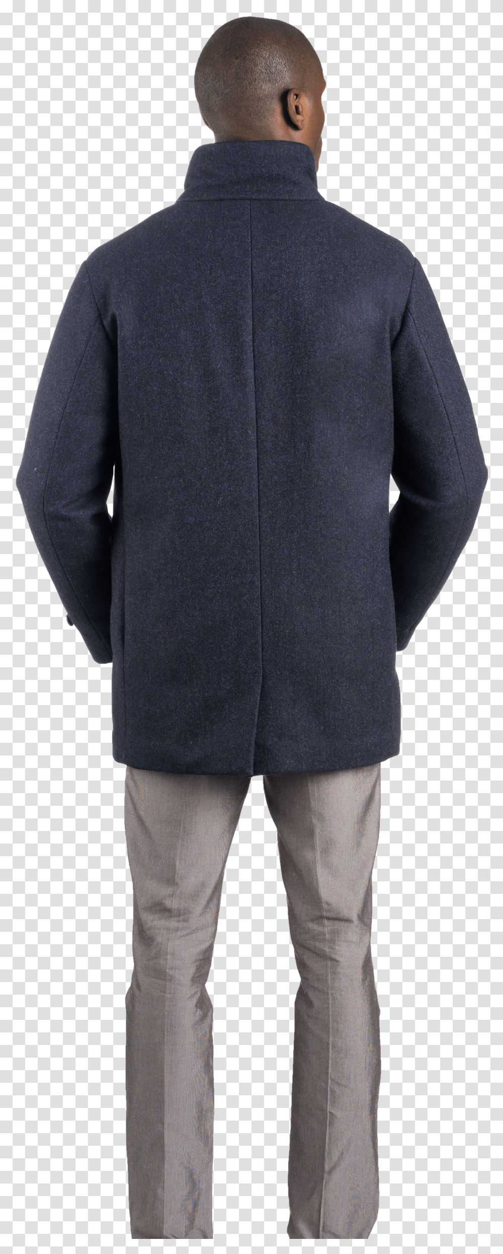 Cashmere Wool Car Coat British Blue Herringbone Norwegian Wool Transparent Png