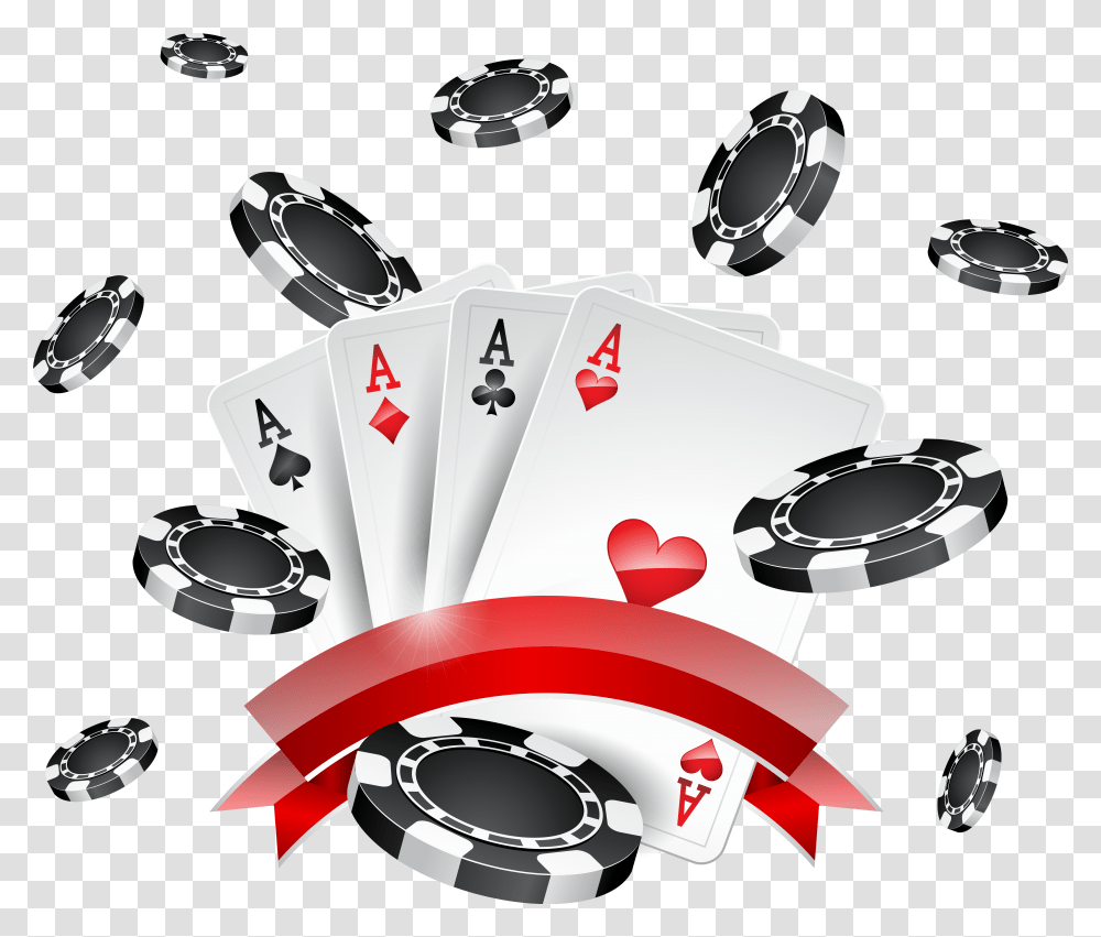 Casino Chips And Cards Decoration Clip Art Cards And Chips, Gambling, Game Transparent Png