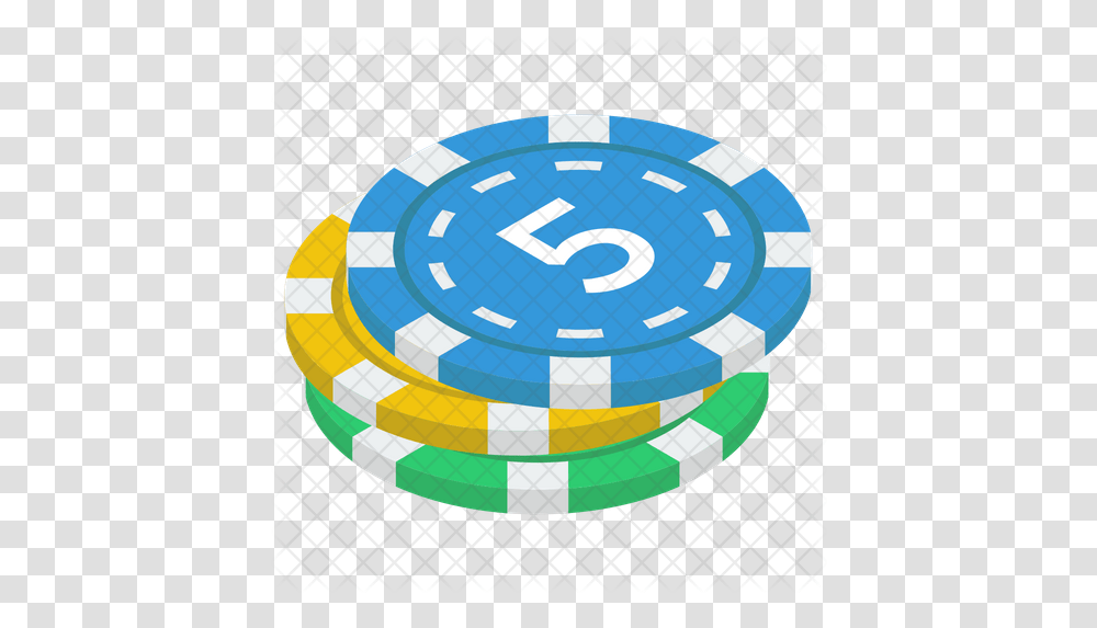 Casino Poker Chips Icon Circle, Game, Clock Tower, Architecture, Building Transparent Png