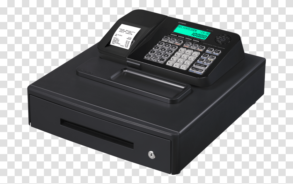 Casio Electironic Cash Registers Se S100 M, Machine, Electronics, Phone Transparent Png