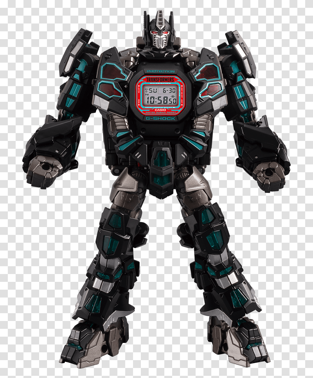 Casio G Shock Transformers, Toy, Robot Transparent Png