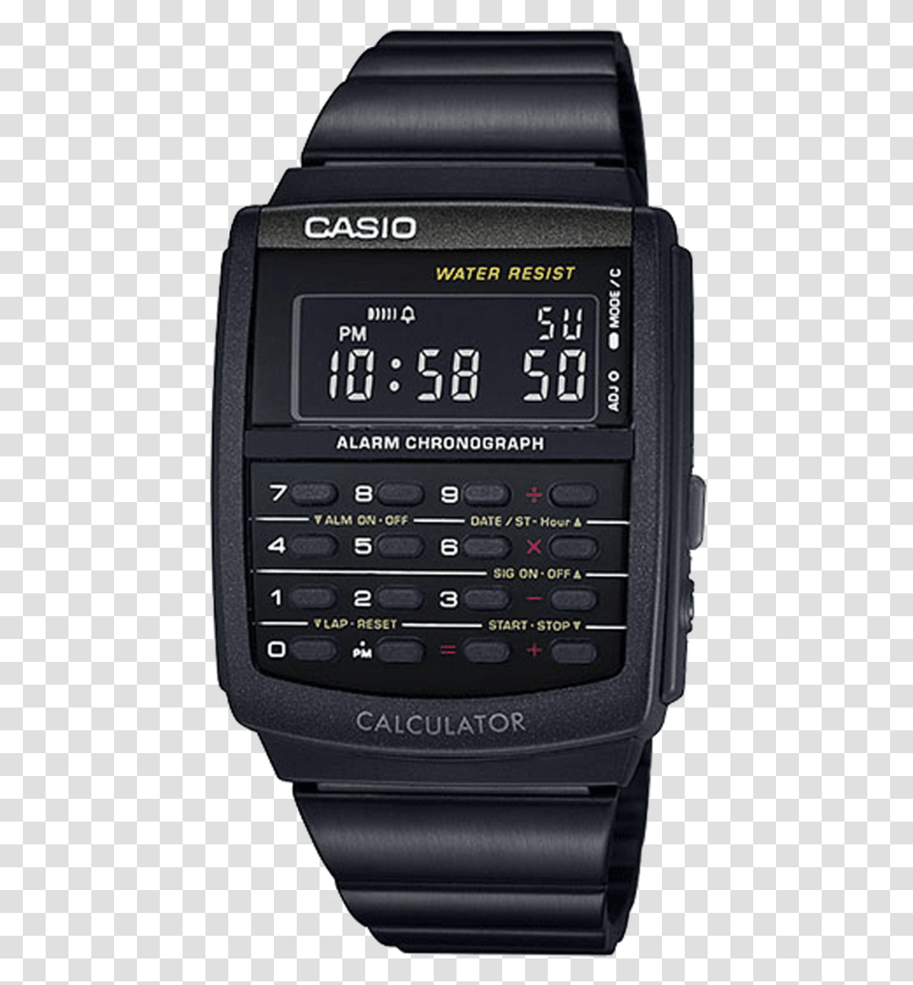 Casio Vintage Digital Calculator Watch New Casio Calculator Watch, Mobile Phone, Electronics, Cell Phone, Digital Watch Transparent Png