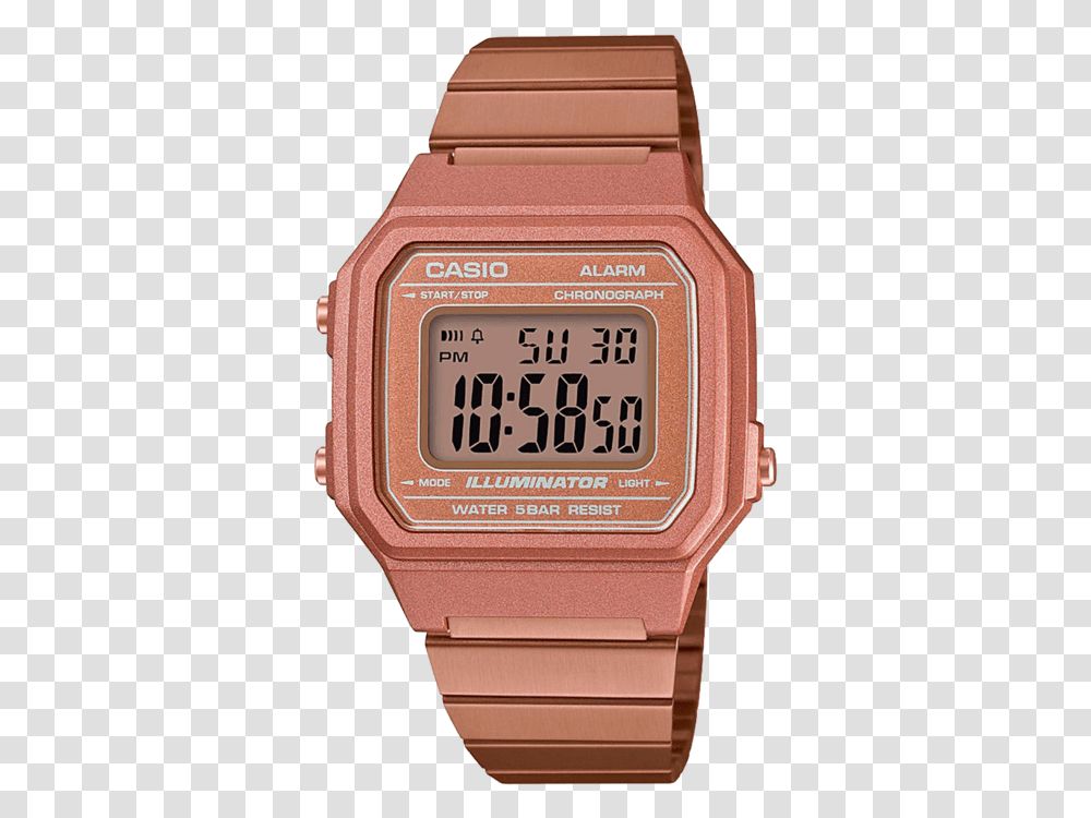 Casio Women Rose Gold, Digital Watch, Wristwatch, Mailbox, Letterbox Transparent Png