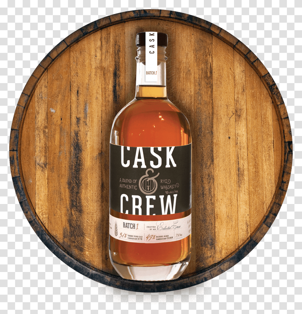 Cask Amp Crew Rye Whiskey Cask And Crew Walnut Toffee, Liquor, Alcohol, Beverage, Drink Transparent Png