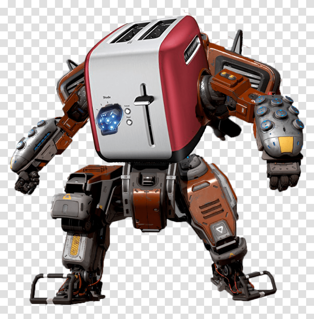 Casket Base Titanfall 2 Scorch Prime, Toy, Robot Transparent Png