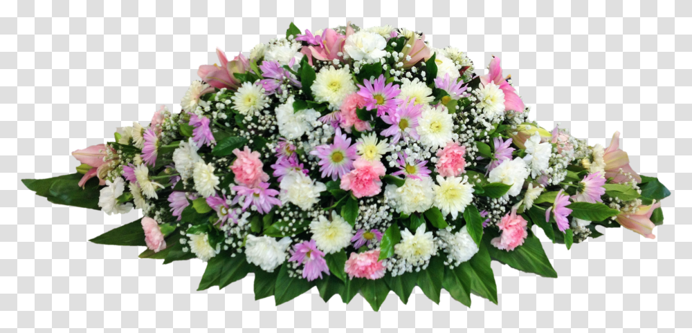 Casket Flower Bouquet Bouquet, Plant, Flower Arrangement, Blossom, Dahlia Transparent Png