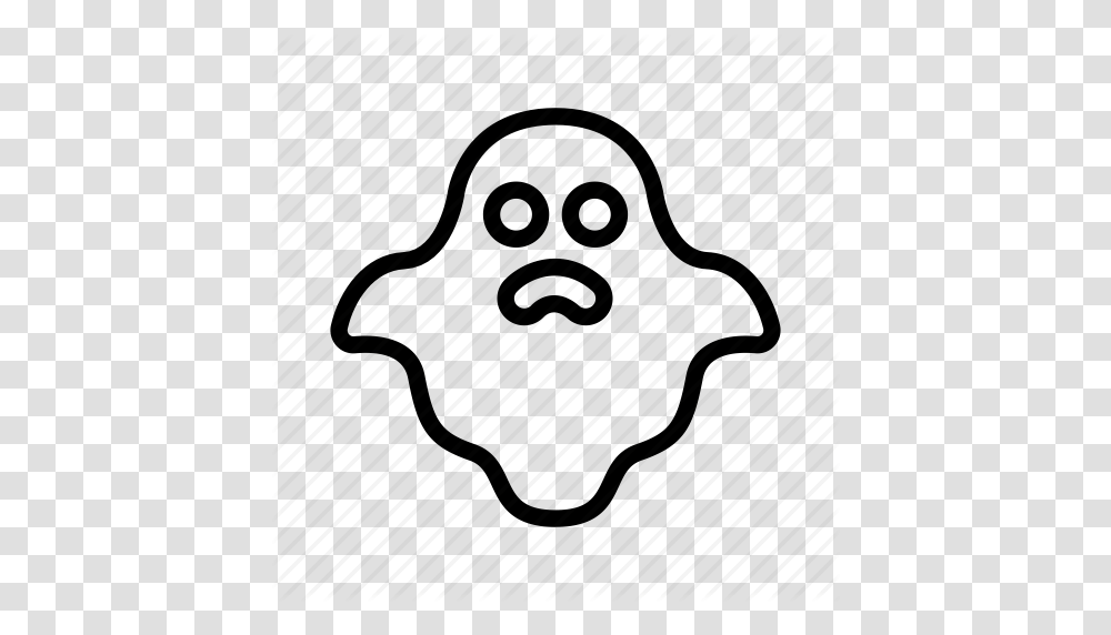 Casper Creepy Ghost Halloween Nightmare Spook Icon, Hand, Silhouette Transparent Png