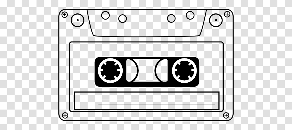 Cassette Audio Tape Clip Art, Electronics Transparent Png