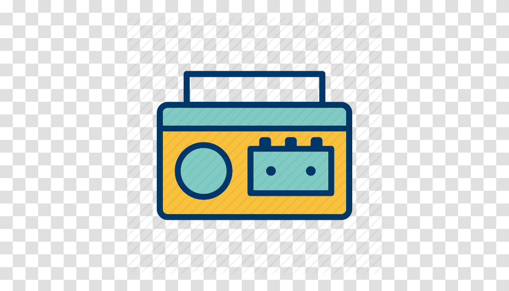 Cassette Cassette Player Radio Icon, Electronics, Tape Player, Road Sign Transparent Png