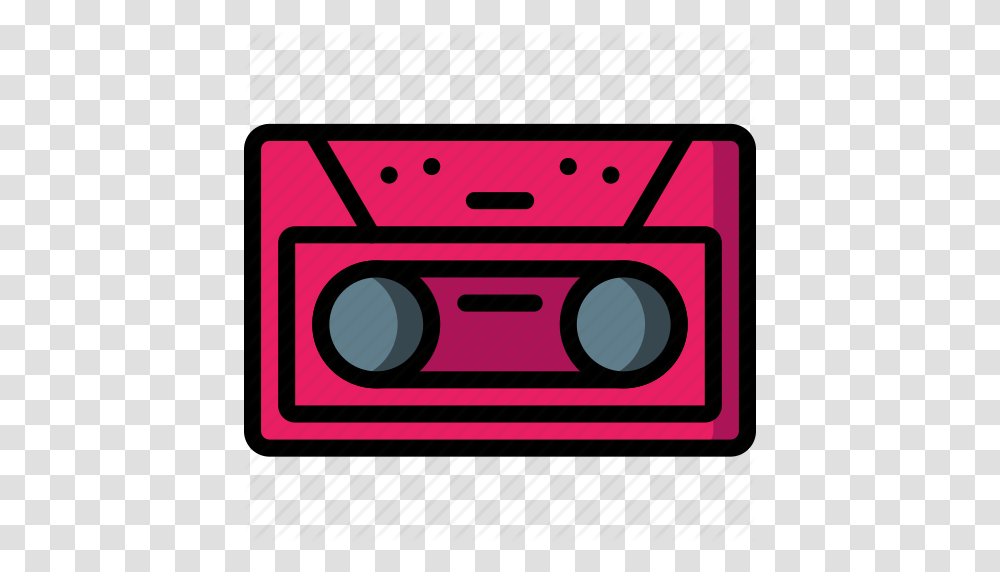 Cassette Deck Music Retro Tape Tech Icon, Electronics, Tape Player, Cassette Player Transparent Png