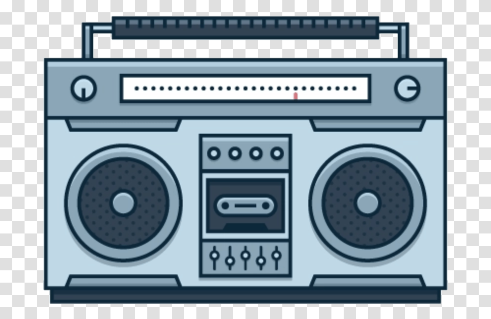 Cassette Deck, Stereo, Electronics, Radio Transparent Png