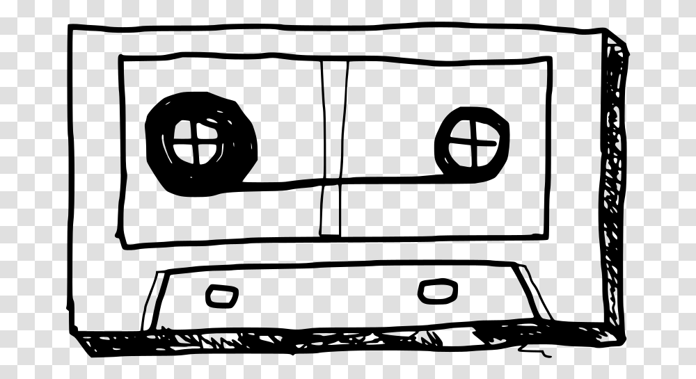 Cassette Doodle, Gray, World Of Warcraft Transparent Png