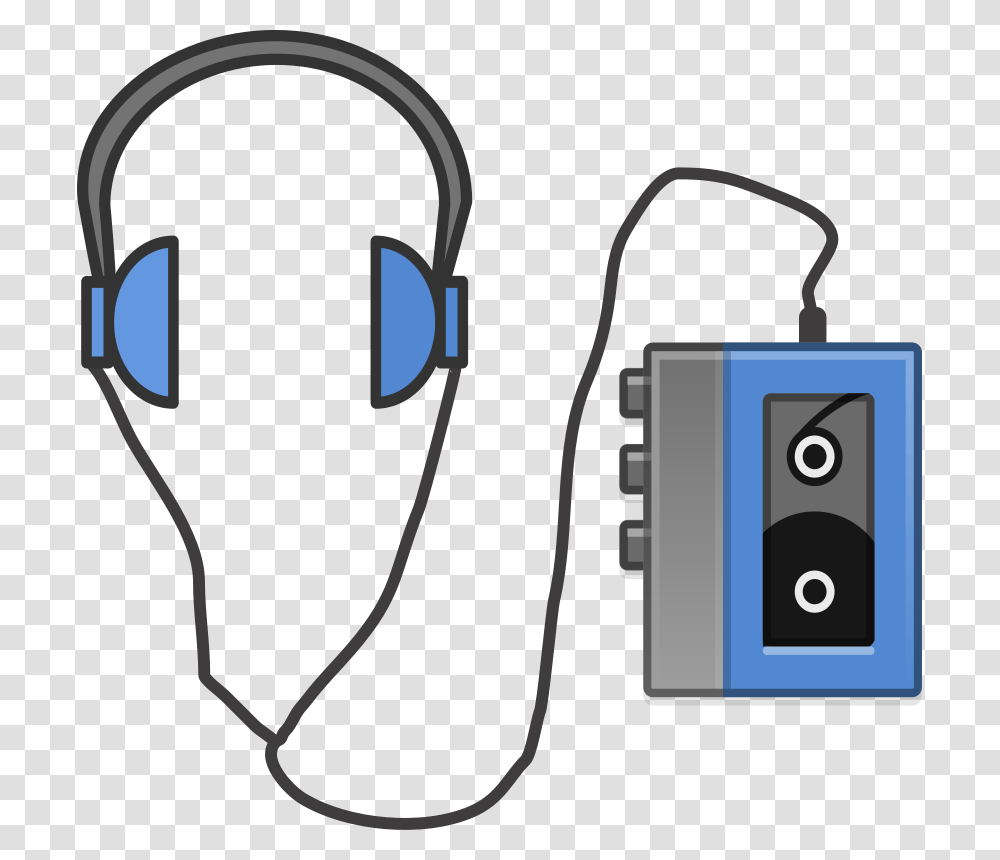Cassette Player Clipart, Electronics, Tape Player Transparent Png