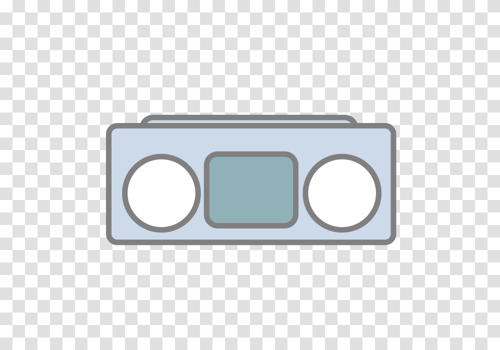 Cassette Player Free Icon Material Illustration Clip Art, Tape Player, Electronics, Radio Transparent Png