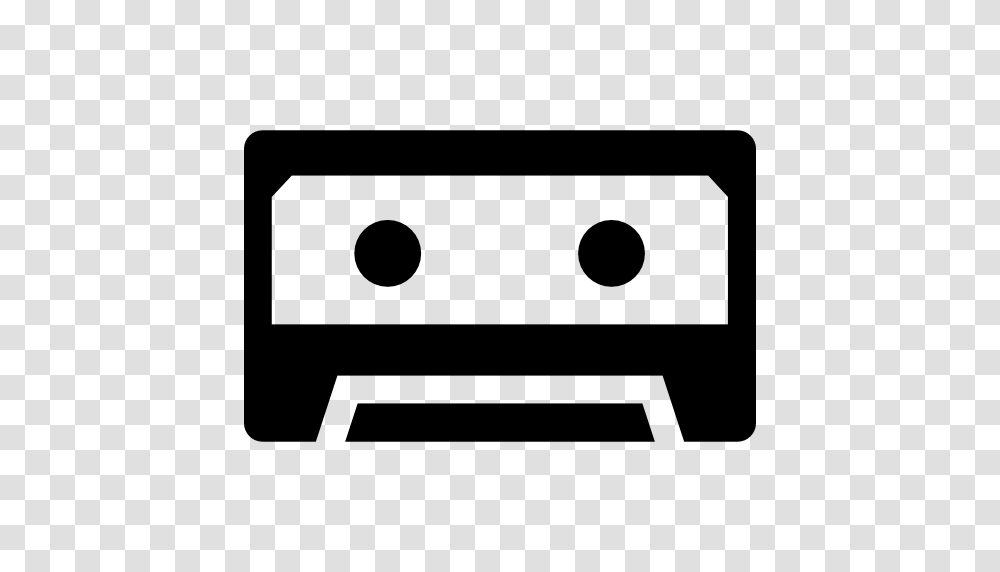 Cassette Tape Cartoon Variant, Stencil, Label, Electronics Transparent Png