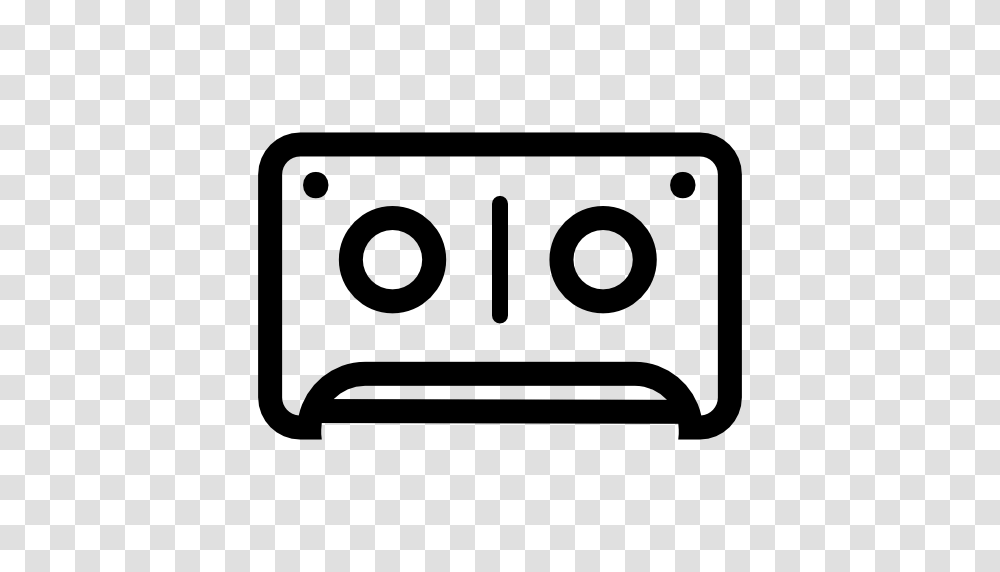 Cassette Tape Icon Free Icons Download, Label, Stencil Transparent Png