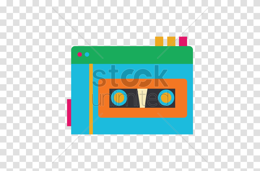 Cassette Tape Player Vector Image Transparent Png