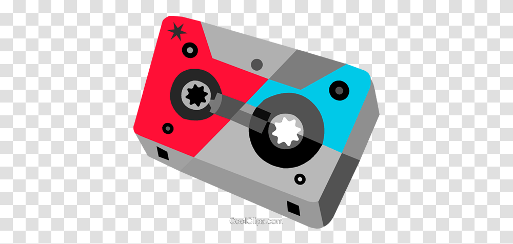 Cassette Tape Royalty Free Vector Clip Art Illustration Circle, Electronics Transparent Png