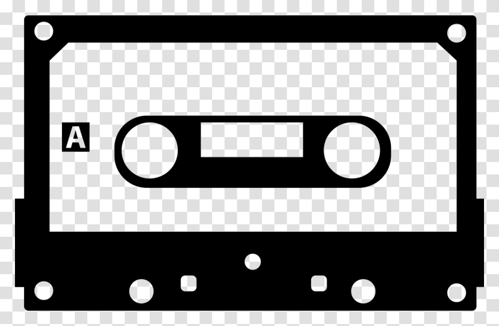 Cassette Tape With Black Border Icon Free Download Transparent Png