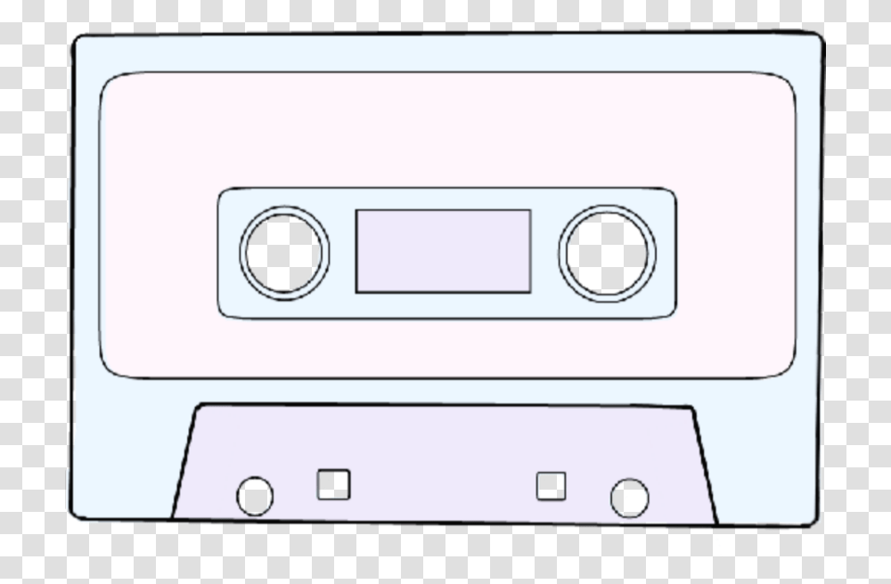 Cassettetape Cassette Tape Scthe80s The80s Pink Mobile Phone, Electronics Transparent Png