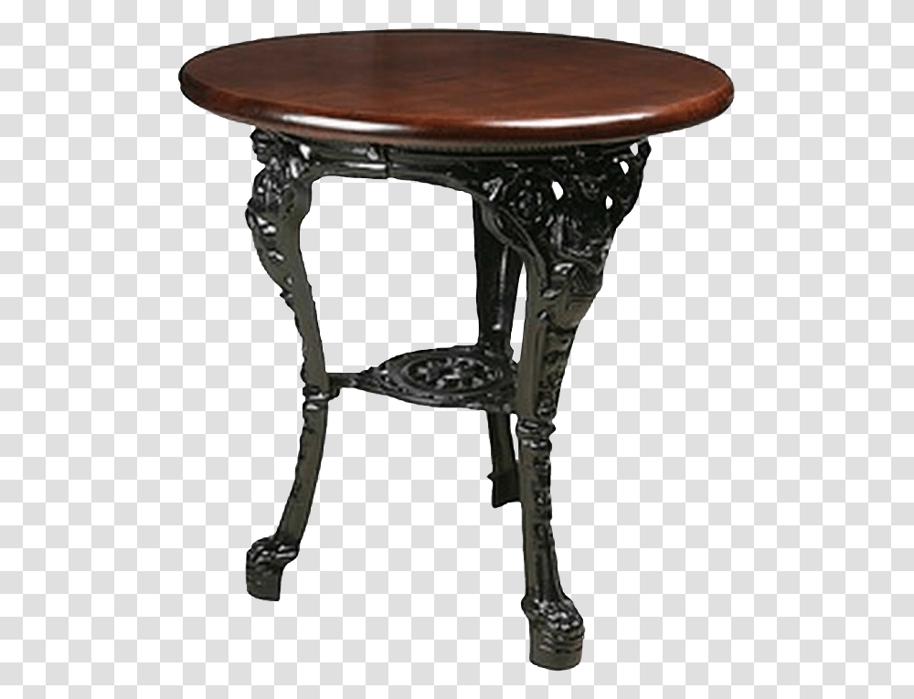 Cast Iron Round Table No Background Image Round Table Background, Furniture, Bar Stool Transparent Png