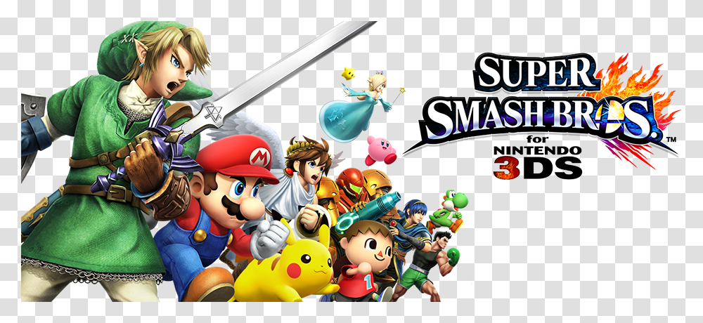 Cast Super Smash Bros 3ds, Person, Human, Toy, Super Mario Transparent Png