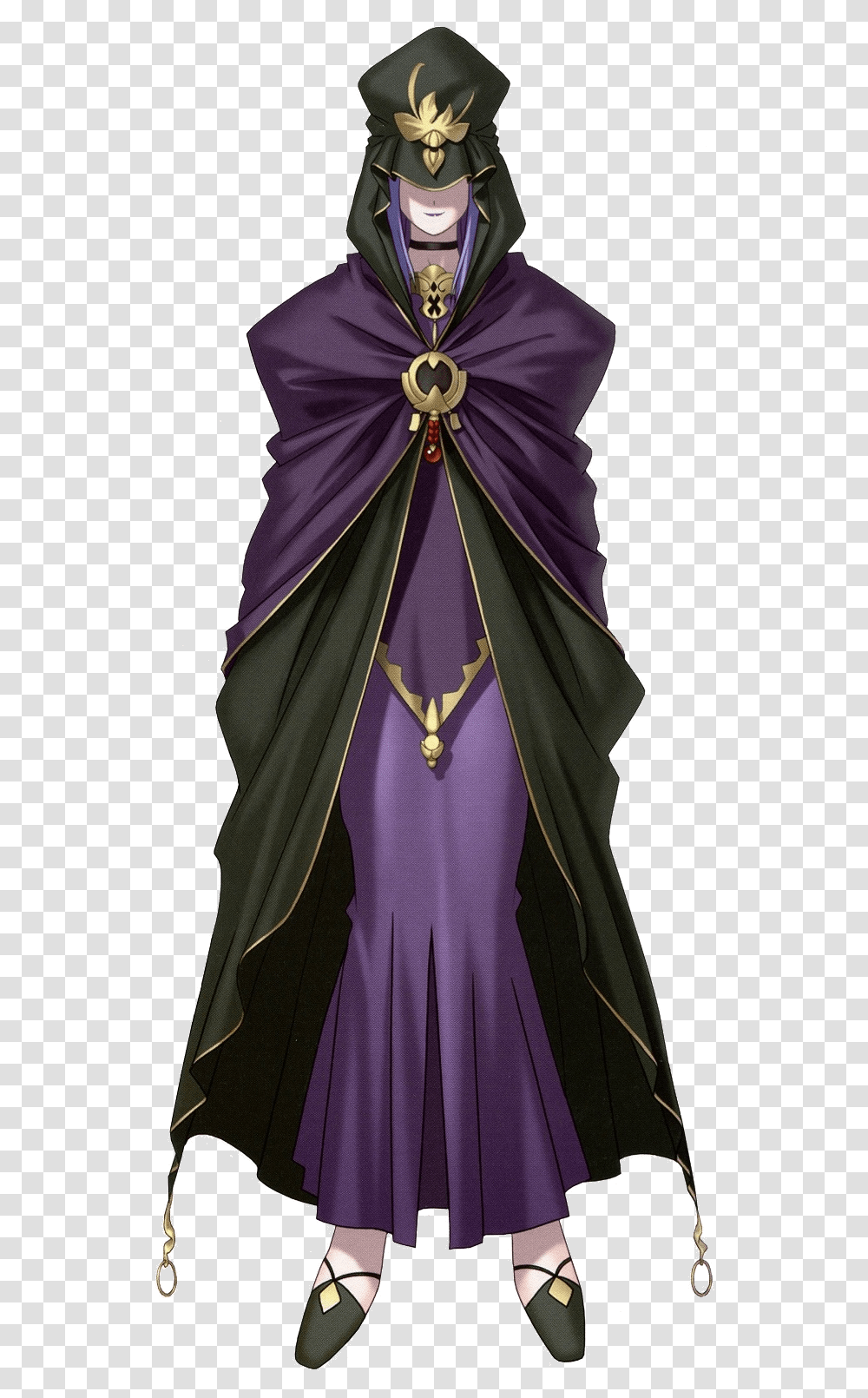 Caster Fate Stay Night, Apparel, Fashion, Cloak Transparent Png