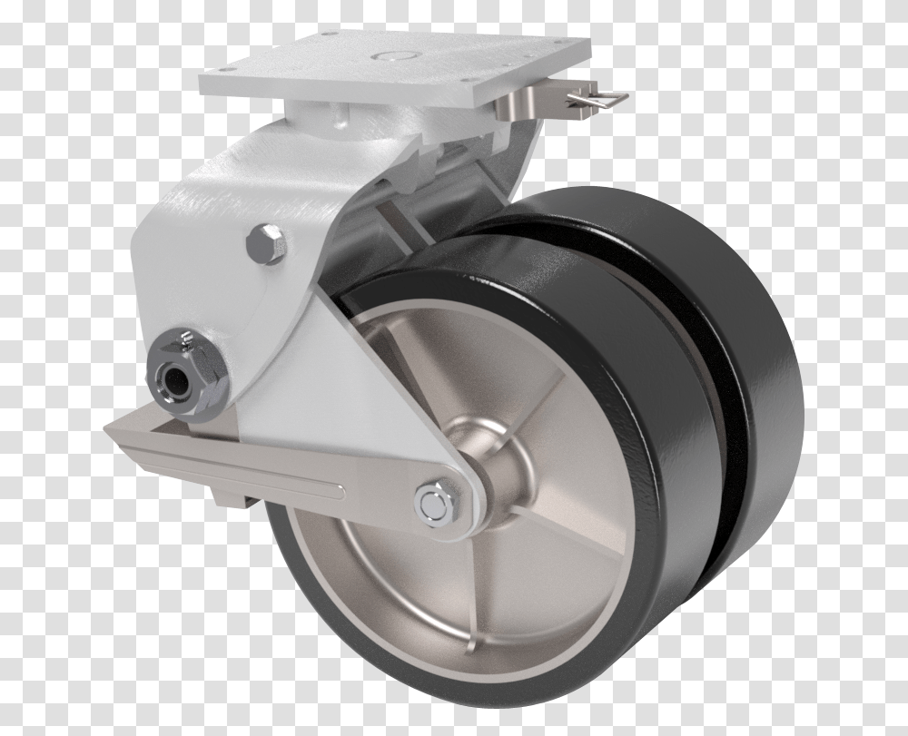 Caster Wheel With Suspension, Machine, Spoke, Sink Faucet, Brake Transparent Png