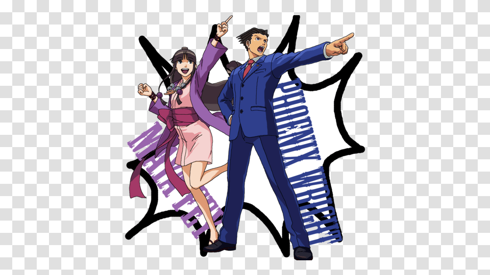 Casting Call Club Phoenix Wright Turnabout Proposal And Darkness Then Redness Then Whiteness, Comics, Book, Manga, Person Transparent Png