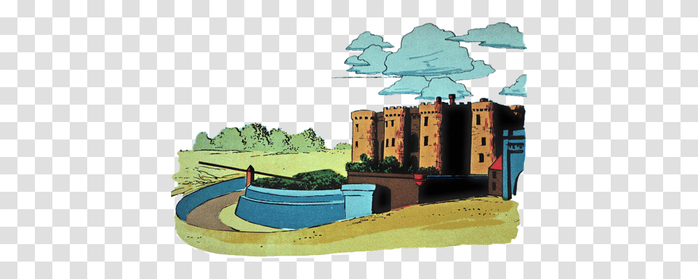 Castle Architecture, Building, Fort, Urban Transparent Png