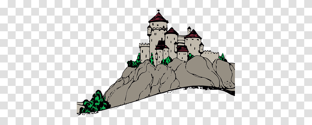 Castle Architecture, Building, Fort, Snowman Transparent Png