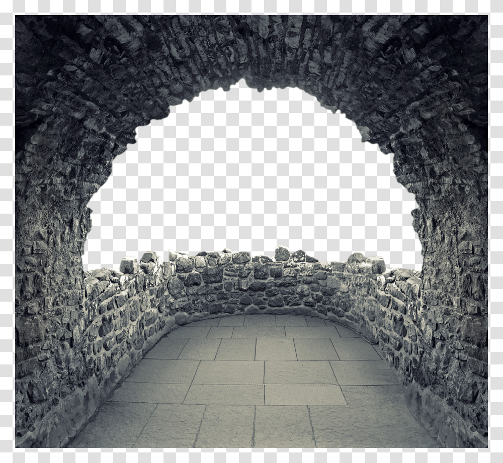 Castle Architecture, Crypt, Tunnel, Dungeon Transparent Png