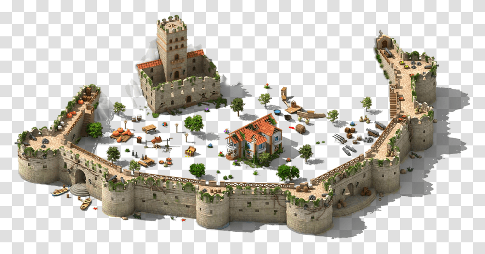 Castle, Architecture, Building, Fort, Landscape Transparent Png